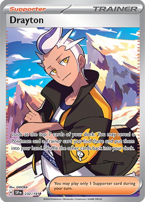 Drayton (232/191) [Scarlet & Violet: Surging Sparks] - Pokémon