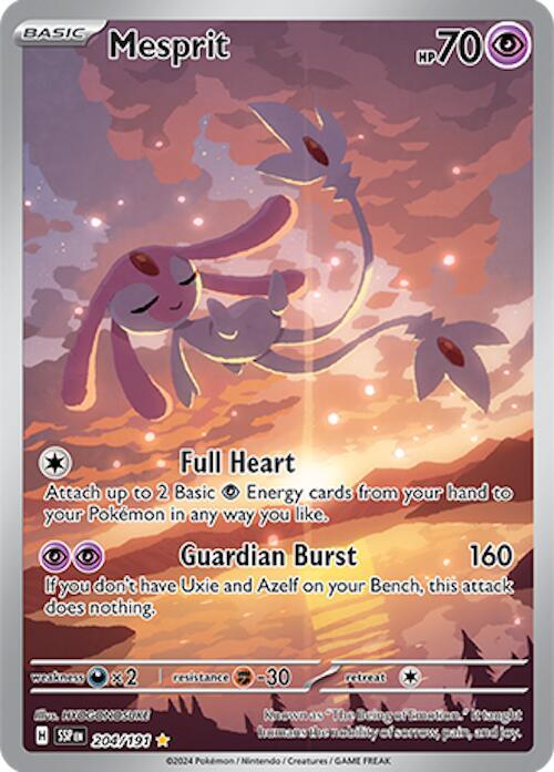 Mesprit - 204/191 (SSP 204/191) - Pokémon
