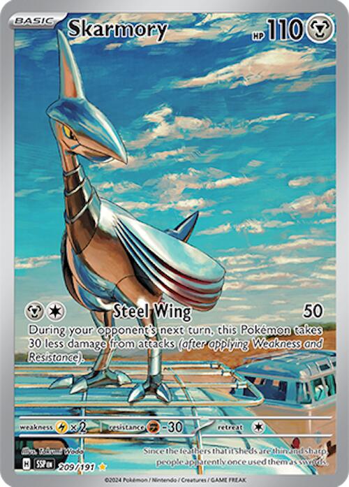 Skarmory (209/191) [Scarlet & Violet: Surging Sparks] - Pokémon