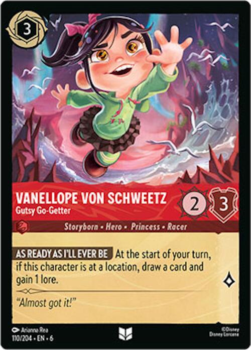 Vanellope von Schweetz - Gutsy Go-Getter (110/204) [Azurite Sea] - Disney