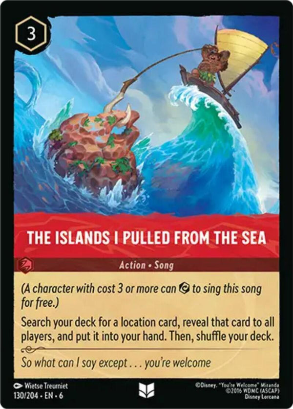 The Islands I Pulled From The Sea (130/204) [Azurite Sea] - Disney