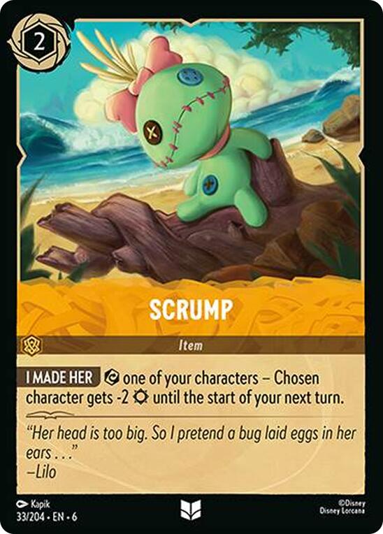 Scrump (33/204) [Azurite Sea] - Disney