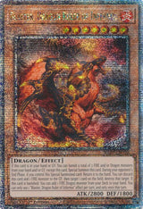 Blaster, Dragon Ruler of Infernos (Quarter Century Secret Rare) (RA03-EN010) - Yu-Gi-Oh!