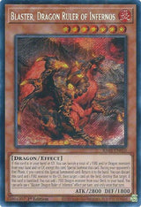 Blaster, Dragon Ruler of Infernos (Secret Rare) (RA03-EN010) - Yu-Gi-Oh!