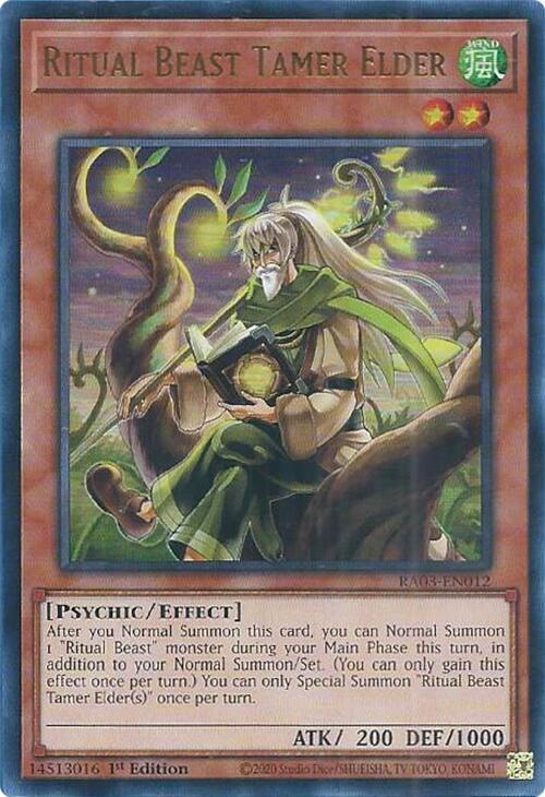 Ritual Beast Tamer Elder (UR)
