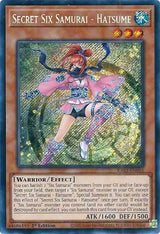 Secret Six Samurai - Hatsume (Secret Rare) (RA03-EN016) - Yu-Gi-Oh!
