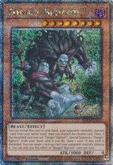 Danger! Bigfoot! (Quarter Century Secret Rare) (RA03-EN019) - Yu-Gi-Oh!