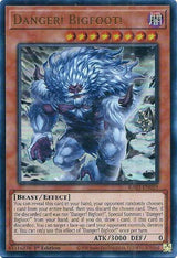 Danger! Bigfoot! (Alternate Art) (UR) (RA03-EN019) [Ultra Rare] - Yu-Gi-Oh!
