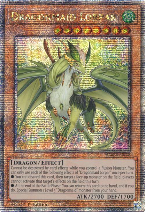 Dragonmaid Lorpar (Quarter Century Secret Rare)