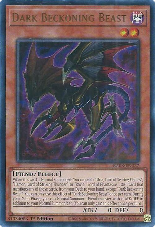 Dark Beckoning Beast (UR)