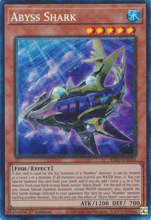 Abyss Shark (PCR) (RA03-EN030) [Prismatic Collector's Rare] - Yu-Gi-Oh!