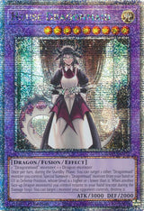House Dragonmaid (Quarter Century Secret Rare) (RA03-EN037) - Yu-Gi-Oh!
