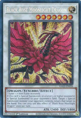 Black Rose Moonlight Dragon (Secret Rare) (RA03-EN038) - Yu-Gi-Oh!