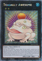 Toadally Awesome (Platinum Secret Rare) (RA03-EN040) - Yu-Gi-Oh!