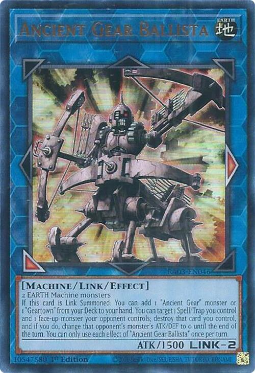 Ancient Gear Ballista (UR)