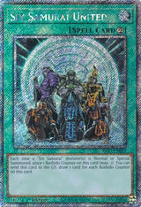 Six Samurai United (Platinum Secret Rare) (RA03-EN054) - Yu-Gi-Oh!