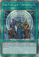 Six Samurai United (Quarter Century Secret Rare) (RA03-EN054) - Yu-Gi-Oh!