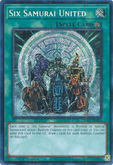 Six Samurai United (Secret Rare) (RA03-EN054) - Yu-Gi-Oh!
