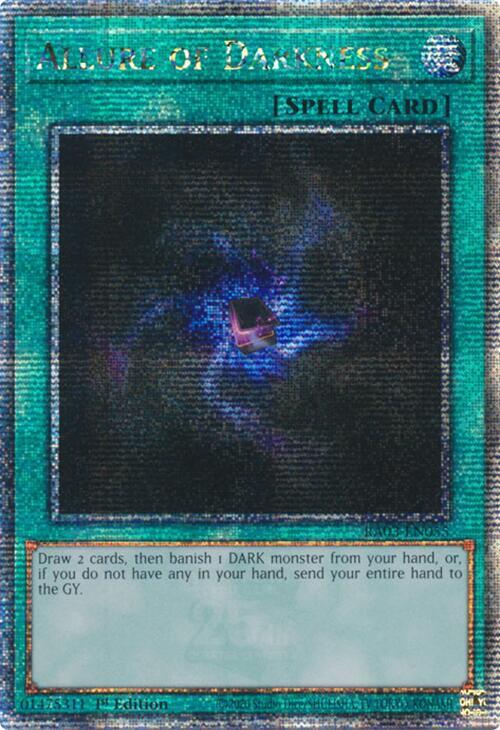 Allure of Darkness (Quarter Century Secret Rare)