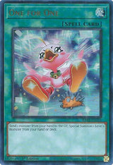One for One (Alternate Art) (UR) (RA03-EN056) [Ultra Rare] - Yu-Gi-Oh!