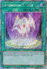 Summoning Curse (Platinum Secret Rare) (RA03-EN057) - Yu-Gi-Oh!