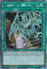 Return of the Dragon Lords (Platinum Secret Rare) (RA03-EN060) - Yu-Gi-Oh!