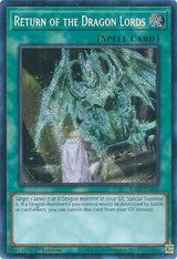Return of the Dragon Lords (Secret Rare) (RA03-EN060) - Yu-Gi-Oh!