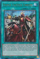 Triple Tactics Thrust (PUR) (RA03-EN072) [Prismatic Ultimate Rare] - Yu-Gi-Oh!