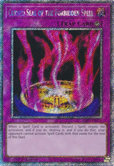 Cursed Seal of the Forbidden Spell (Platinum Secret Rare) (RA03-EN076) - Yu-Gi-Oh!