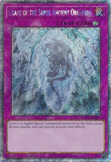 Grave of the Super Ancient Organism (Platinum Secret Rare) (RA03-EN077) - Yu-Gi-Oh!