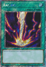 Raigeki (Platinum Secret Rare) (RA03-EN083) - Yu-Gi-Oh!