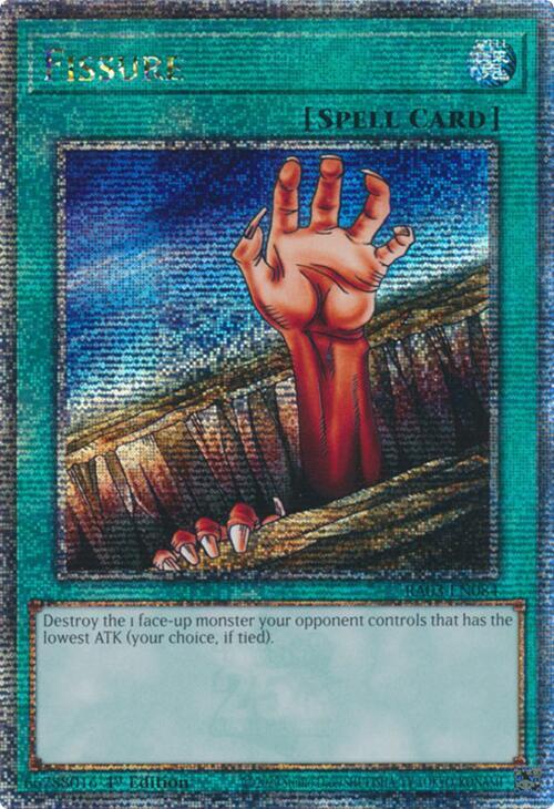 Fissure (Quarter Century Secret Rare)