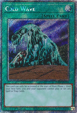 Cold Wave (Platinum Secret Rare) (RA03-EN104) - Yu-Gi-Oh!