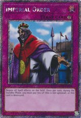 Imperial Order (Platinum Secret Rare) (RA03-EN106) - Yu-Gi-Oh!