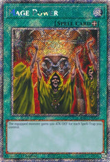 Mage Power (Platinum Secret Rare) (RA03-EN113) - Yu-Gi-Oh!