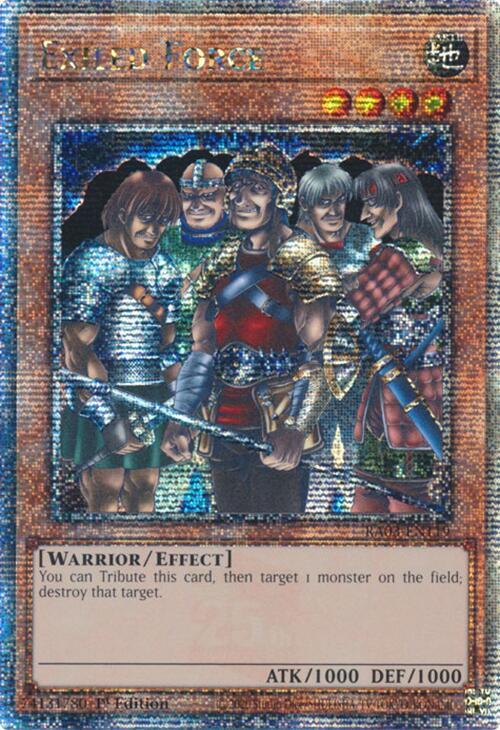 Exiled Force (Quarter Century Secret Rare)