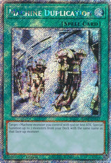 Machine Duplication (Platinum Secret Rare) (RA03-EN145) - Yu-Gi-Oh!