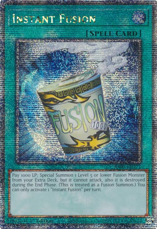 Instant Fusion (Quarter Century Secret Rare)