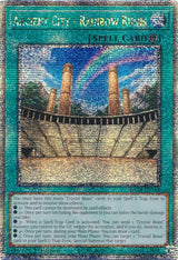 Ancient City - Rainbow Ruins (Quarter Century Secret Rare) (RA03-EN181) - Yu-Gi-Oh!