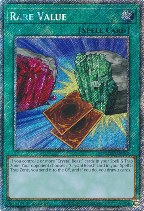 Rare Value (Platinum Secret Rare)