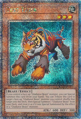 Test Tiger (Quarter Century Secret Rare) (RA03-EN189) - Yu-Gi-Oh!