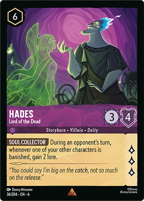 Hades - Lord of the Dead (36/204) [Azurite Sea] - Disney