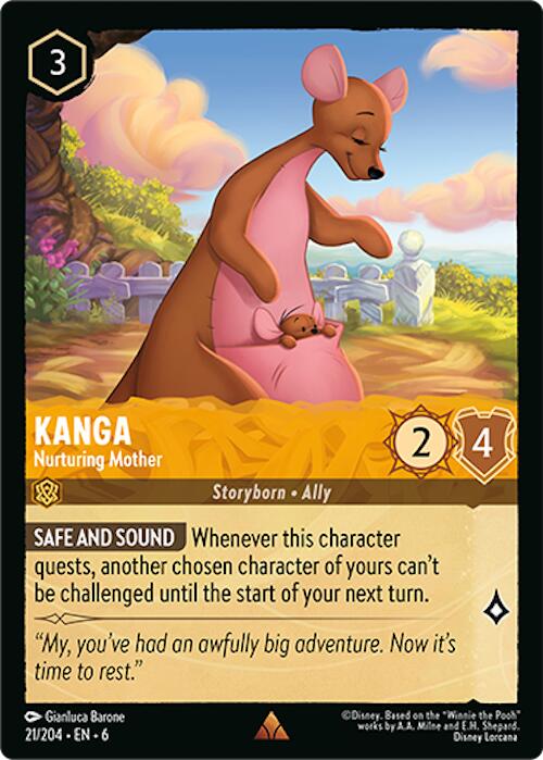 Kanga - Nurturing Mother (21/204) [Azurite Sea] - Disney