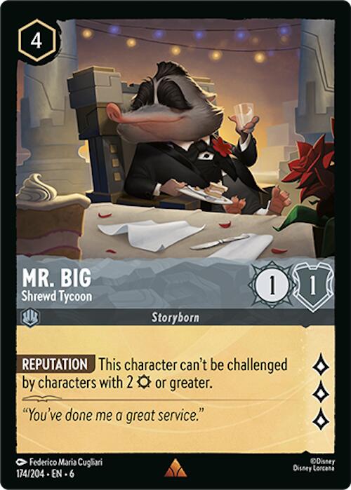 Mr. Big - Shrewd Tycoon (174/204) [Azurite Sea] - Disney