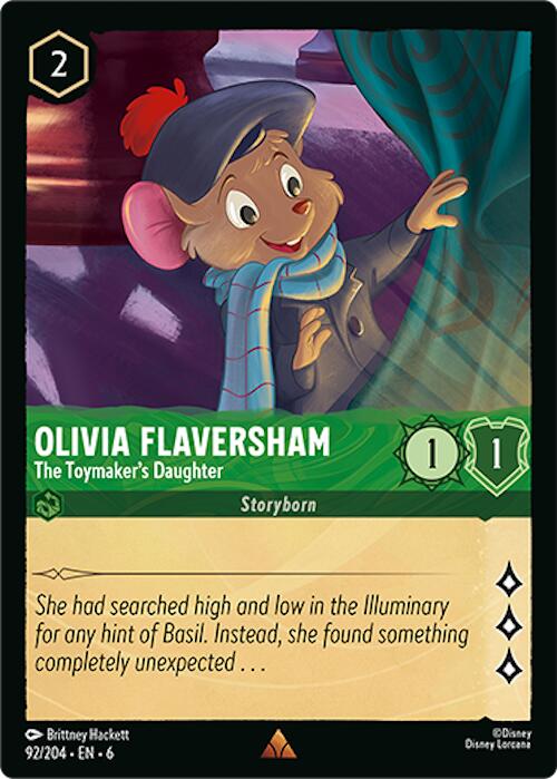 Olivia Flaversham - The Toymaker's Daughter (92/204) [Azurite Sea] - Disney