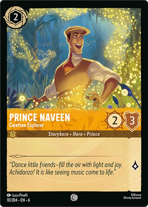 Prince Naveen - Carefree Explorer (10/204) [Azurite Sea] - Disney