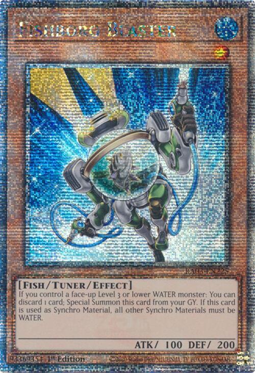Fishborg Blaster (Quarter Century Secret Rare)
