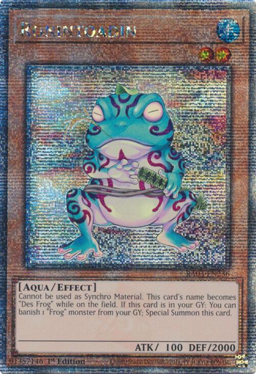 Ronintoadin (Quarter Century Secret Rare)
