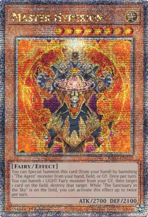Master Hyperion (Quarter Century Secret Rare)