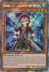 Shurit, Strategist of the Nekroz (Platinum Secret Rare) (RA03-EN259) - Yu-Gi-Oh!